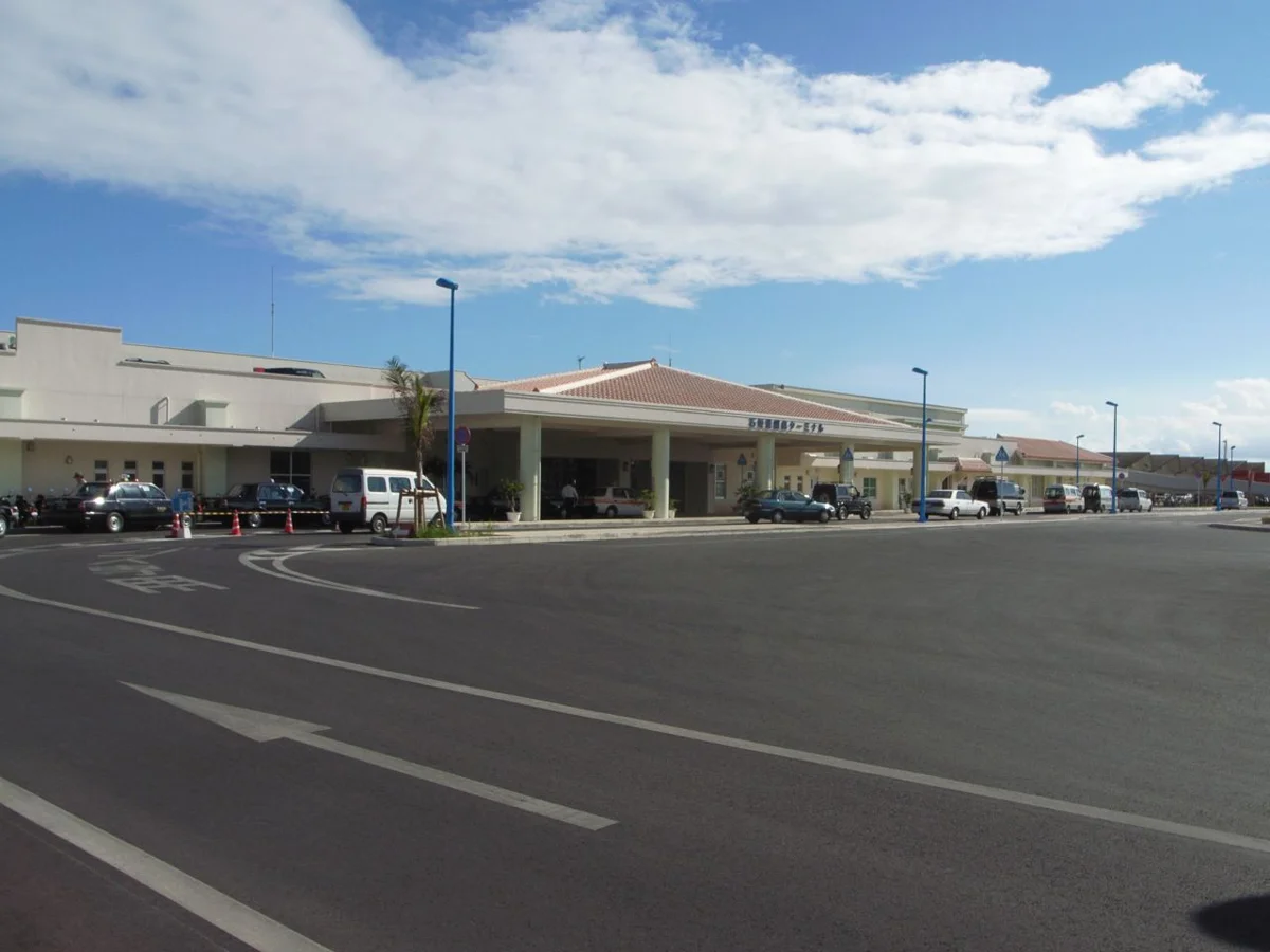 Ishigaki ferry terminal exterior